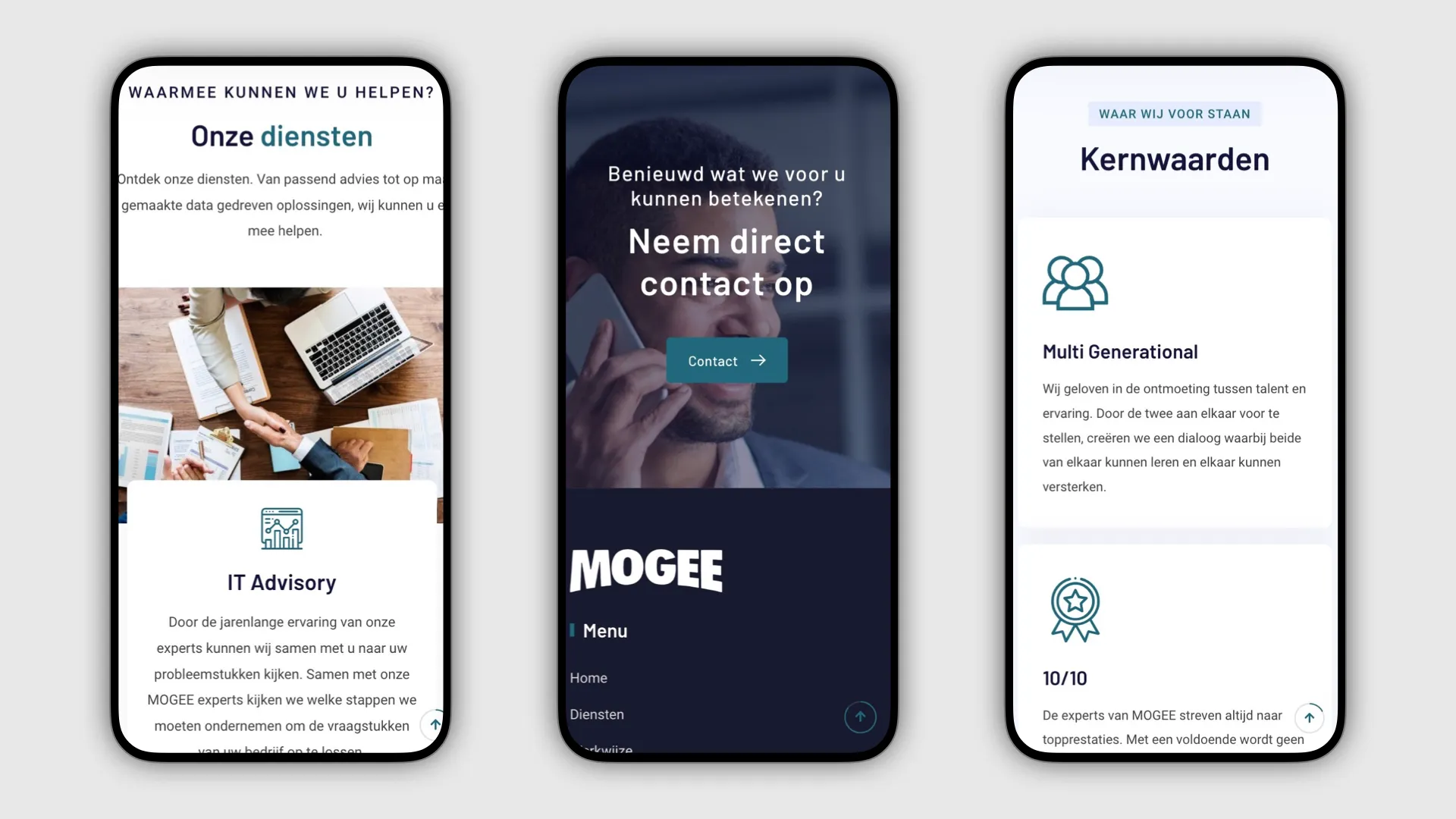 MOGEE: Mobile responsive